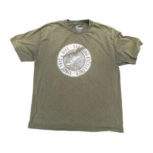 Vintage Nike Shirt XL Olive Green Nike Sporting Excellence Since 1972